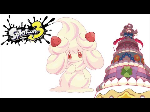 マホイップ派です【スプラトゥーン3 スイーツフェス】