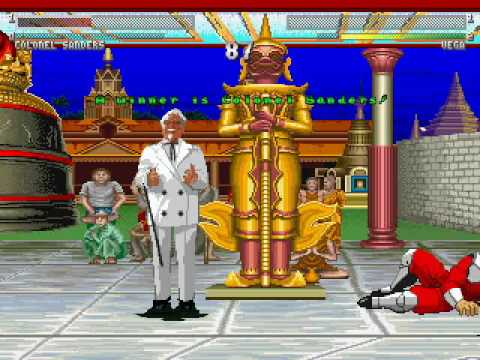 ＭＵＧＥＮ　カーネル・サンダース　ＶＳ　ベガ