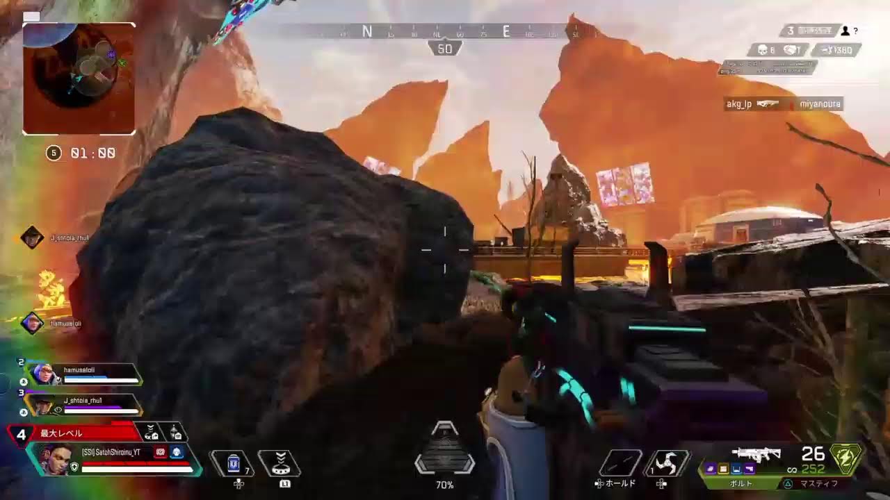 今ならなんとサンダードームで遊び放題！らしい。　#APEX