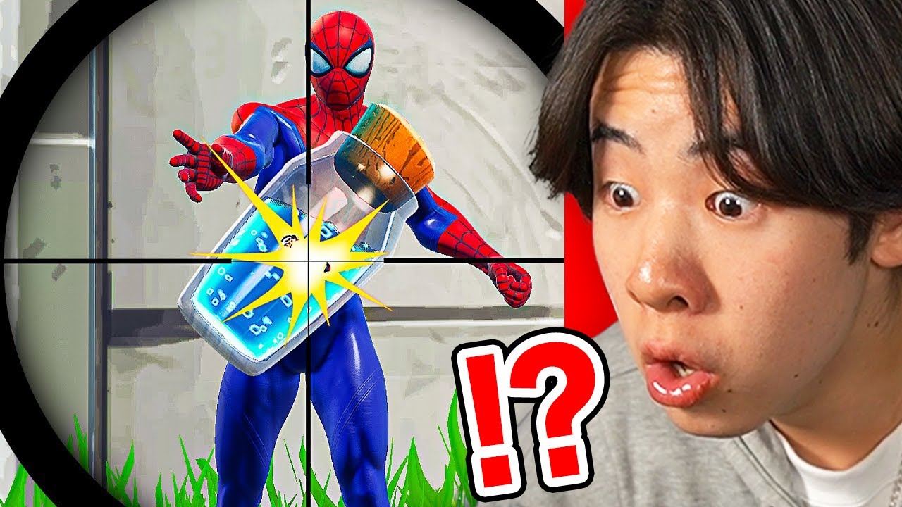 0.001%の瞬間！？運が良すぎるラッキーな瞬間を見てみたら驚きすぎた...【フォートナイト / Fortnite】