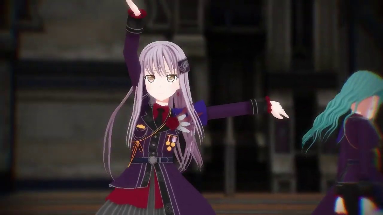 【MMDバンドリ】紅蓮の弓矢 (Guren no Yumiya)【友希那&紗夜】Roselia