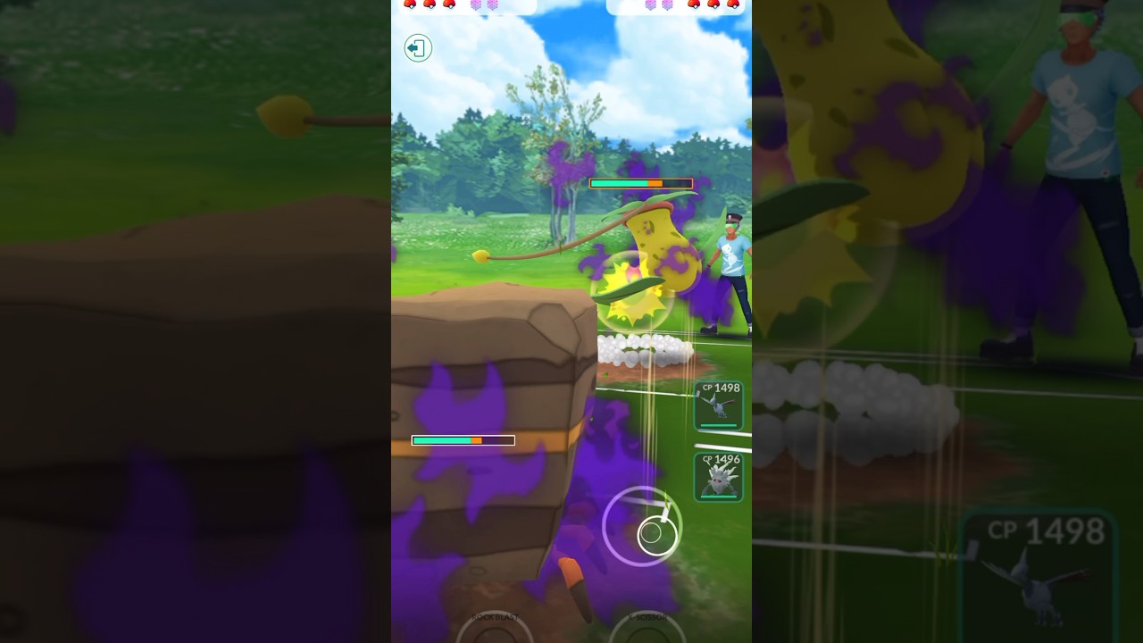 Shadow Crustle PLAYED HIS ROLE in the CATCH CUP! #shorts #gobattleleague #pokemongo
