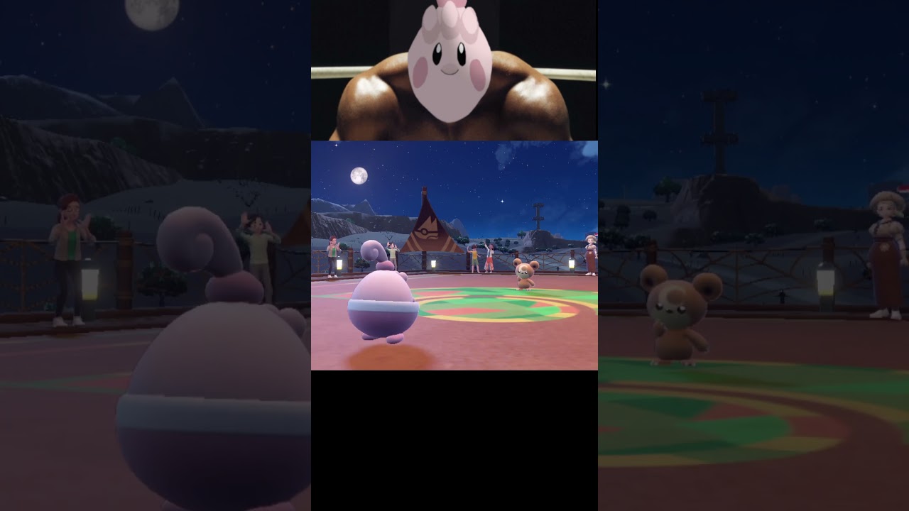 既にこいつと5時間戦っています #shorts  #ポケモンsv #ゆびをふる #ゲーム実況 #ピンプク #ピンふる