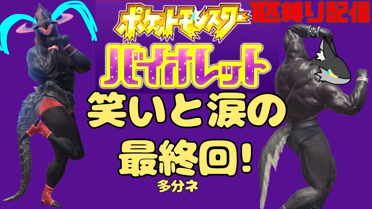【1匹縛り配信】最終回....最後まで楽しもうぜ！あいぼおおおおおおおおおおお　バイオレット　part10