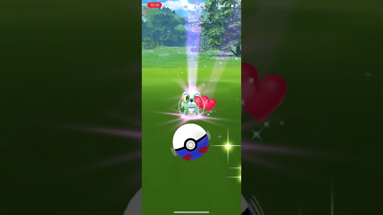 【ポケモンGO】色違いケロマツ！コミュニティデイ　#shorts