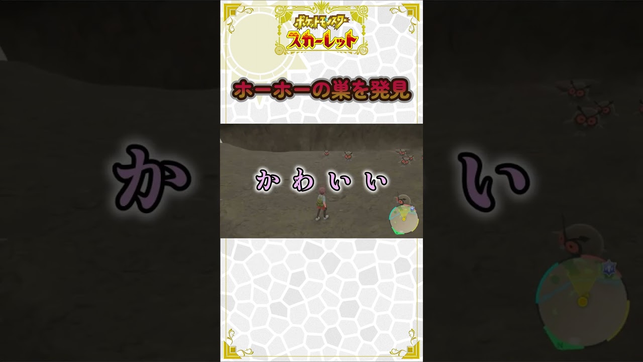 ポケモンSV　『ホーホーの巣を発見』 #ポケモン  #ポケモンsv #shorts