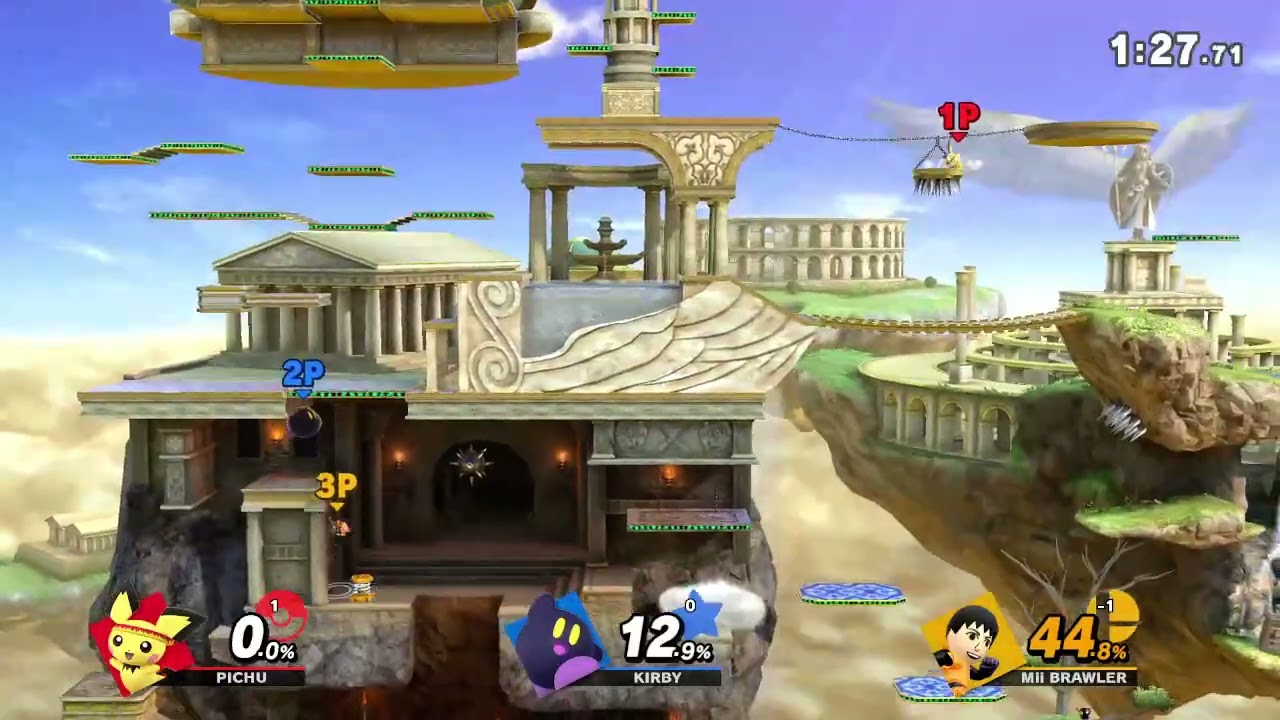 スマブラSP リプレイ タイム制 8135 [24年02月分]【ピチュー 歓声 ※リンチの疑い 1P自分】