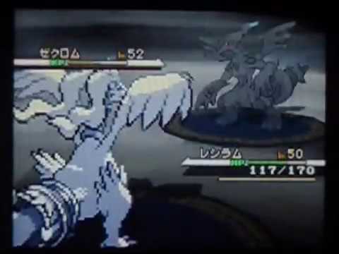 ポケモンブラックホワイト Nの城 レシラム イベント | Pokémon Black/White Catching Reshiram