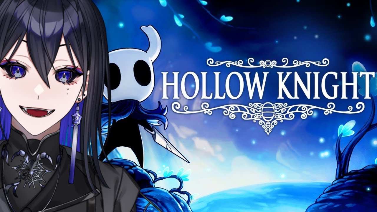 【Hollow Knight】#1 蜘蛛がムシの国へ行く【#新人Vtuber 八目蜘ミュウ】