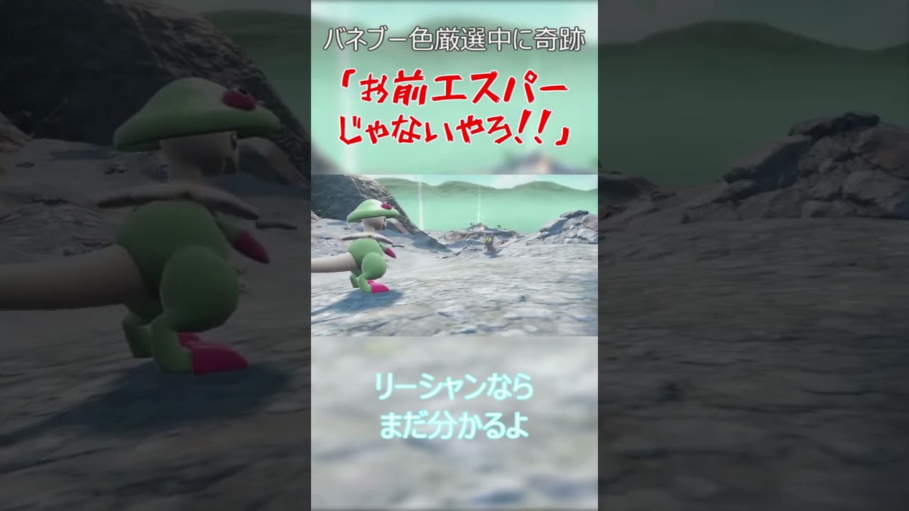 バネブーの色違いを厳選してたらまさかの展開に！？ #ポケモンsv #ポケモン #pokemon #色違い #shorts