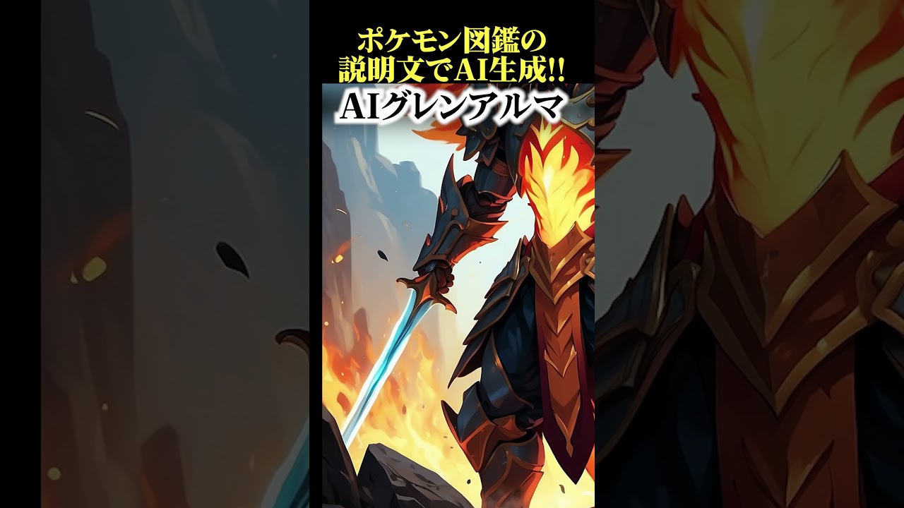 【ポケモン図鑑でAI生成】サザンドラをAI生成したら人間が復讐されていた。ソウブレイズ、グレンアルマ #shorts #ポケモン #ポケモンsv