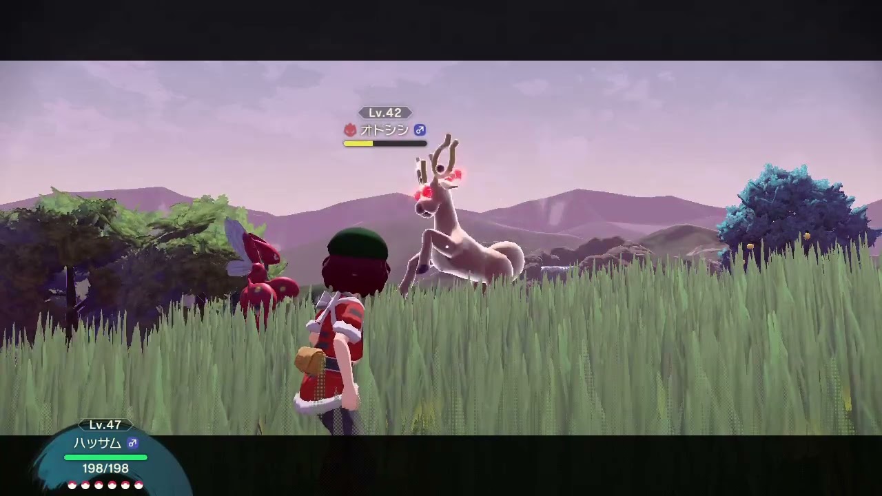 【ポケモンLA】ハッサムvsオヤブンオドシシ