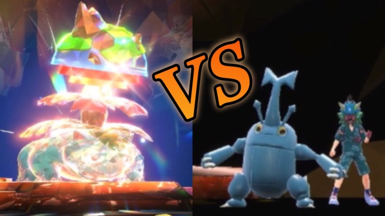 [ ソロ ]  ヘラクロス VS 最強フシギバナ テラレイドバトル 英語版ポケモンSV