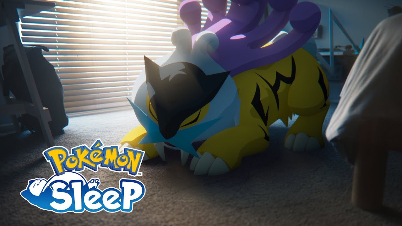 【公式】『Pokémon Sleep（ポケモンスリープ）』ライコウ・エンテイ・スイクンが登場！