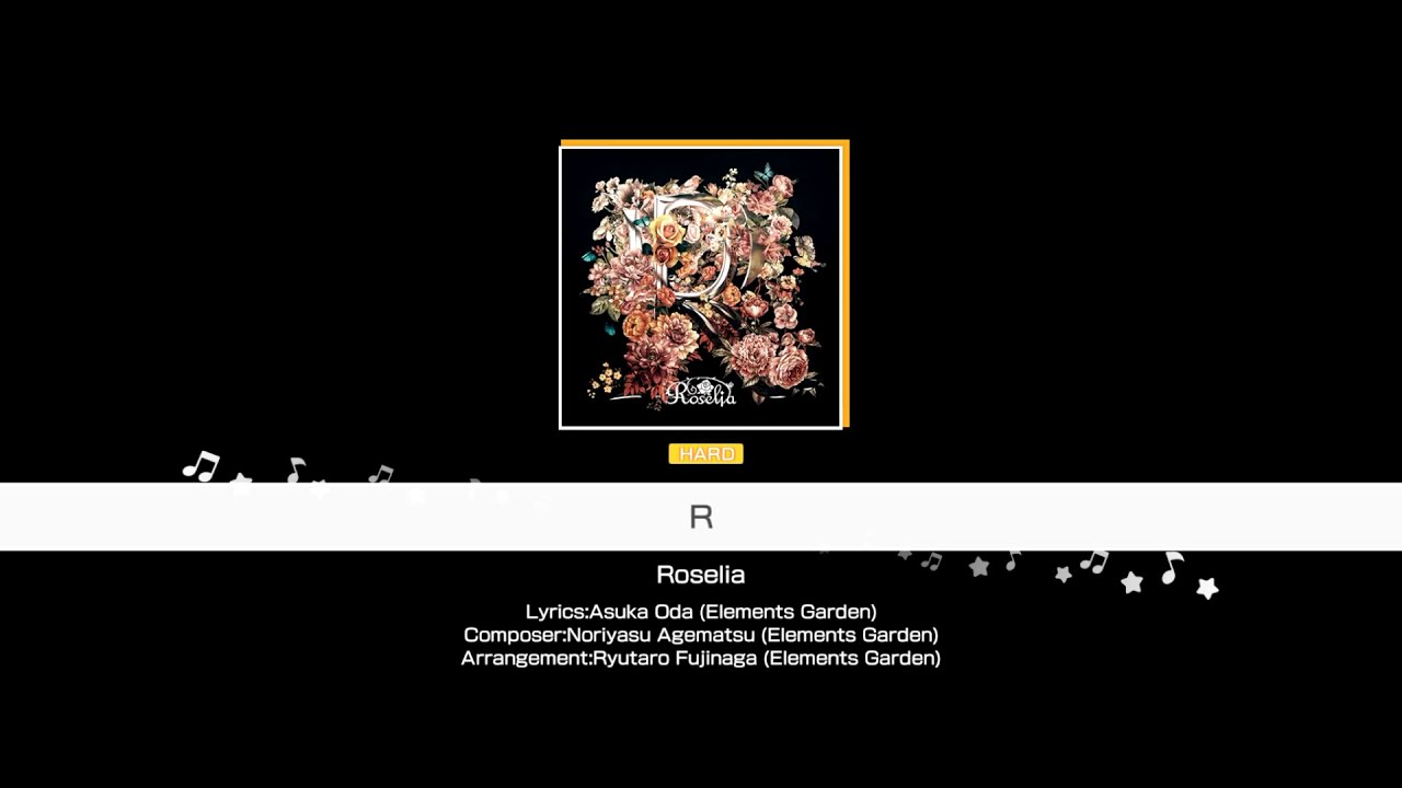 [Hard] R - Roselia || BanG Dream! Girls Band Party!
