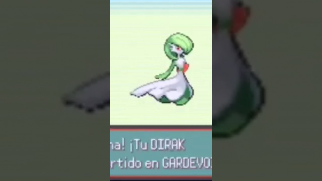 Un gardevoir con sorpresa 😳