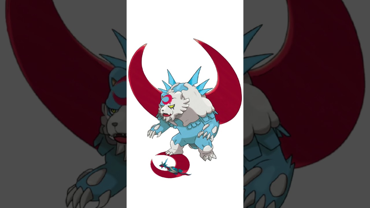 ガチグマ(アカツキ)＋メガボーマンダ合成。血の三日月　#ポケモンフュージョン #改造ポケモン  #伝説のポケモン #最強ポケモン #pokemon