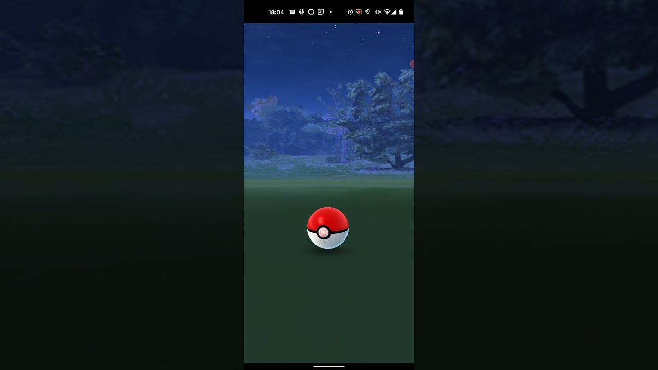 【ポケモンGO】左右に翻弄されながらもシビシラスをワンショット・エクセレント・カーブボールでゲットしただけの動画 #SHORTS