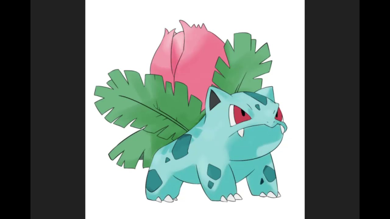 かいてみた ポケモン002フシギソウ
