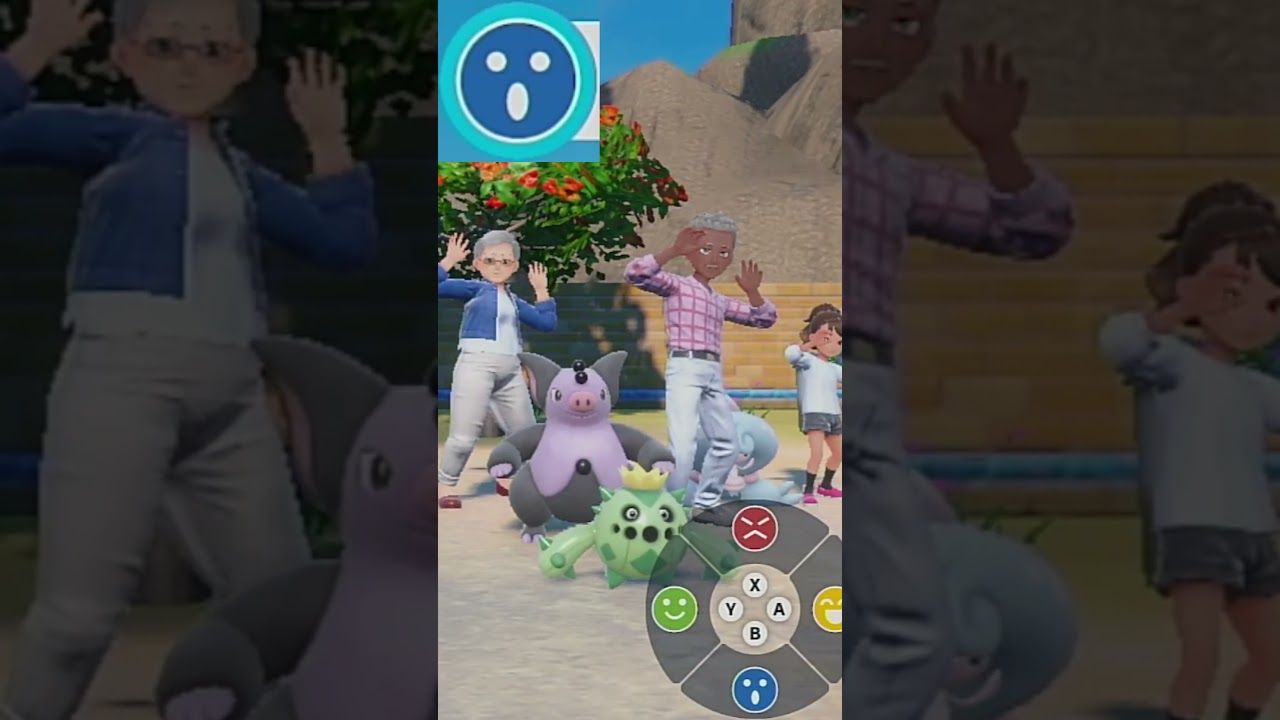 【サボネア】ポケモンエクササイズ【パルデア図鑑No.252】#Shorts #pokemon