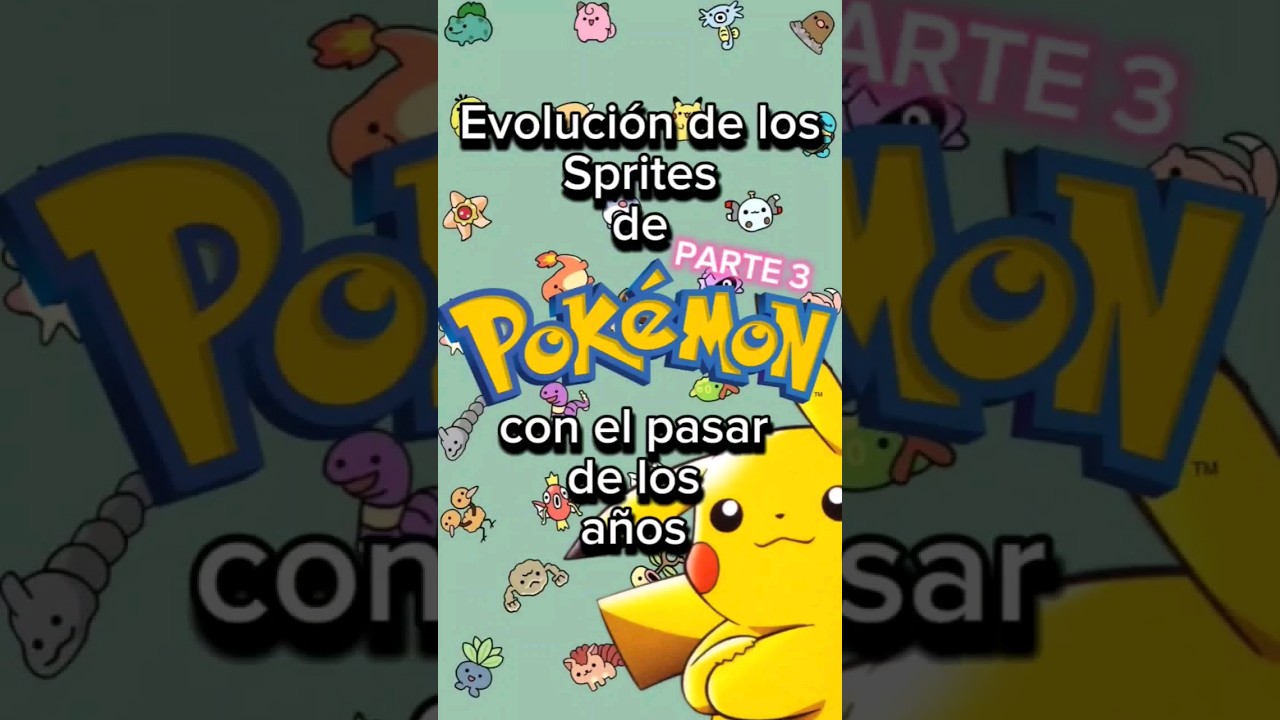 Evolución del Sprite de Pikachu #zheldris #pokemon #nintendo #pikachu #pokémon #pichu #raichu #fypシ