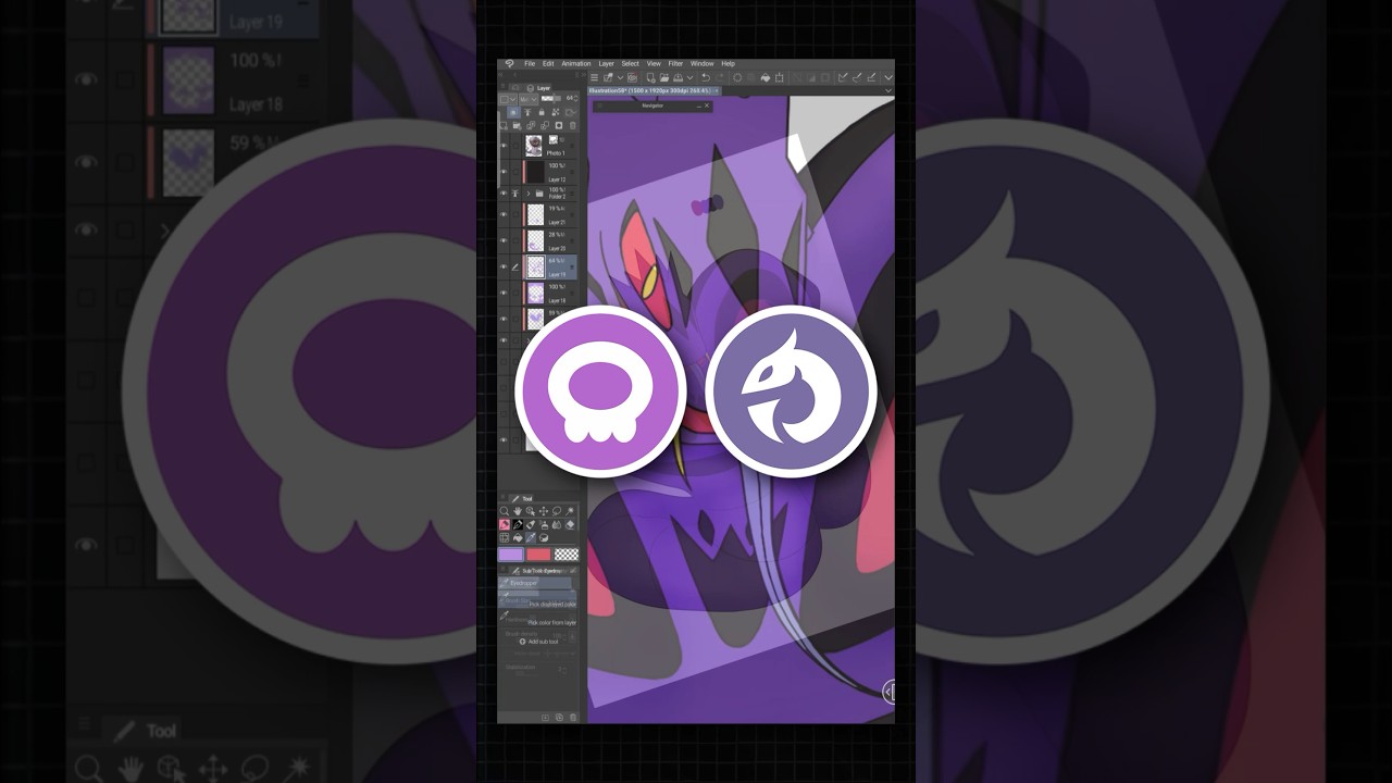 I Designed a New Mega Evolution! #pokemon #art #fakemon #shorts