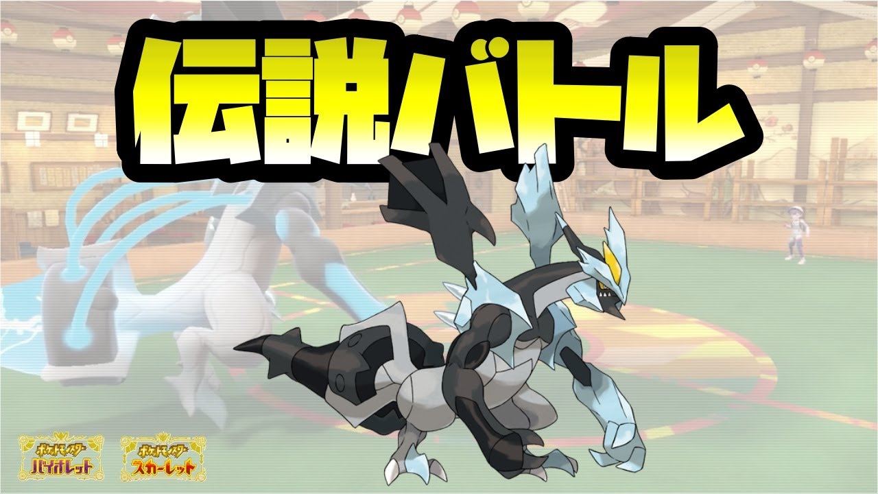 【伝説マッチ】ブラックキュレムとかいう全男子が虜になる神デザポケモン ３回戦【ポケットモンスター スカーレット・バイオレット】