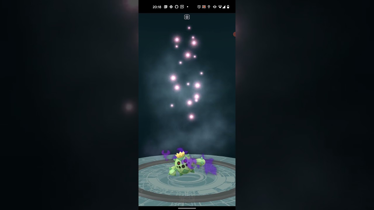 【ポケモンGO】しゃどうサボネアをリトレーンしただけの動画 / Shadow Cacnea is Purified. #SHORTS