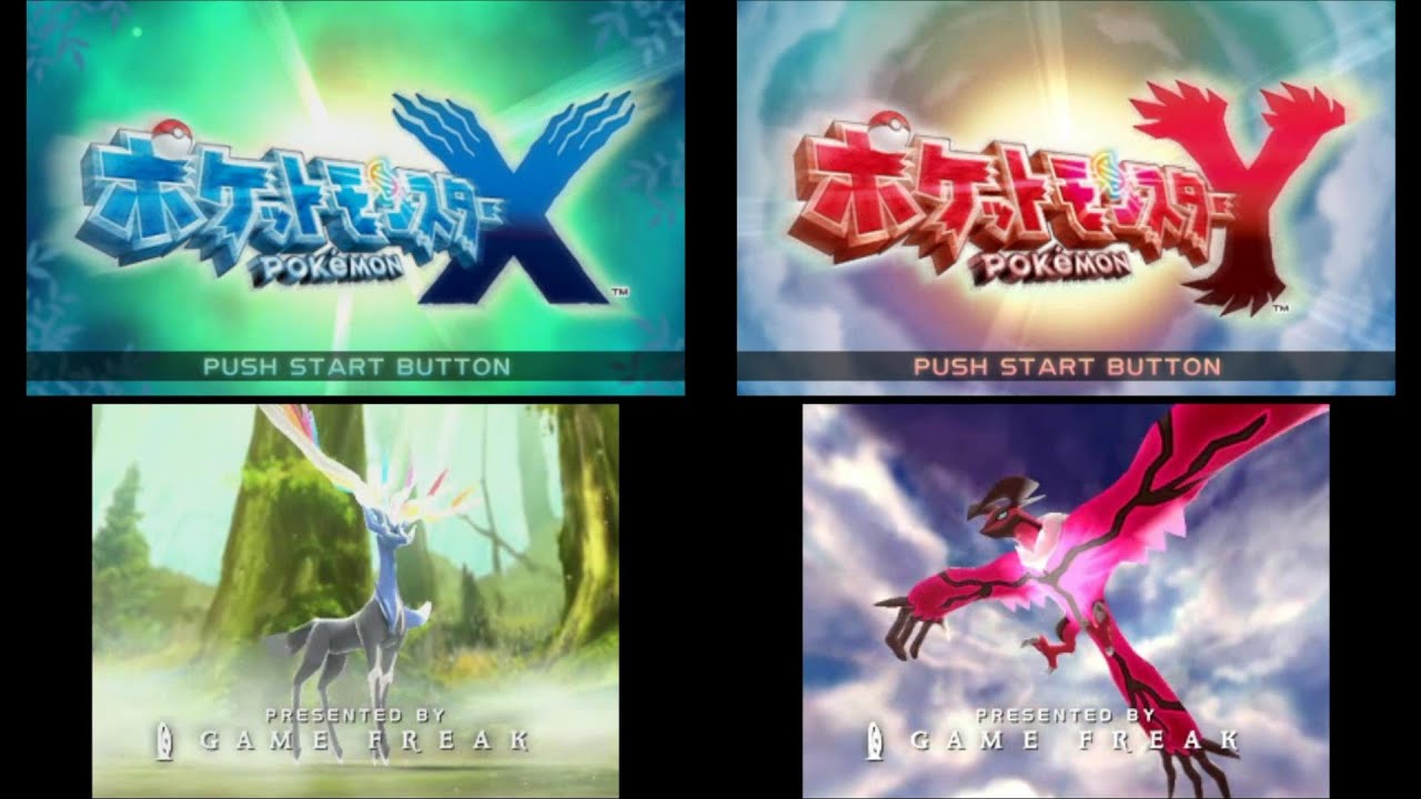 ポケモンＸＹ オープニングムービー 懐かしのゼルネアス・イベルタル OP 2013