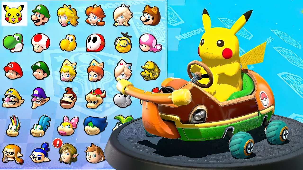 【マリオカート8デラックス】ピカチュウのみ使用しますスーパークラクション|Nintendo Switch で最高のレーシング ゲーム