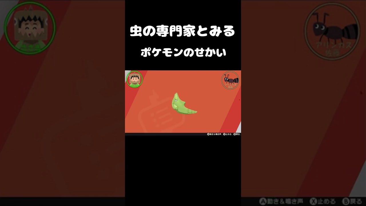 昆虫の専門家が1分解説！【トランセル】#shorts