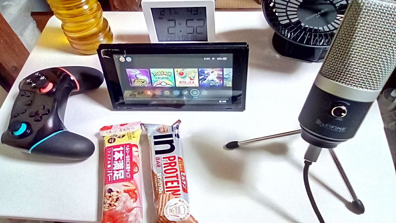 ポケモンを片付けながら質問などに答える雑談配信