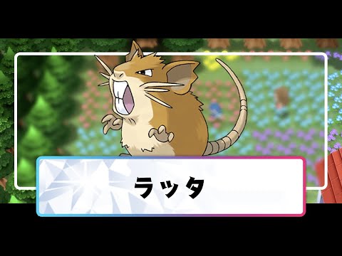 【ポケモン（赤）】ラッタ一匹でクリアする　part3　VS　マチス (チャレンジ）
