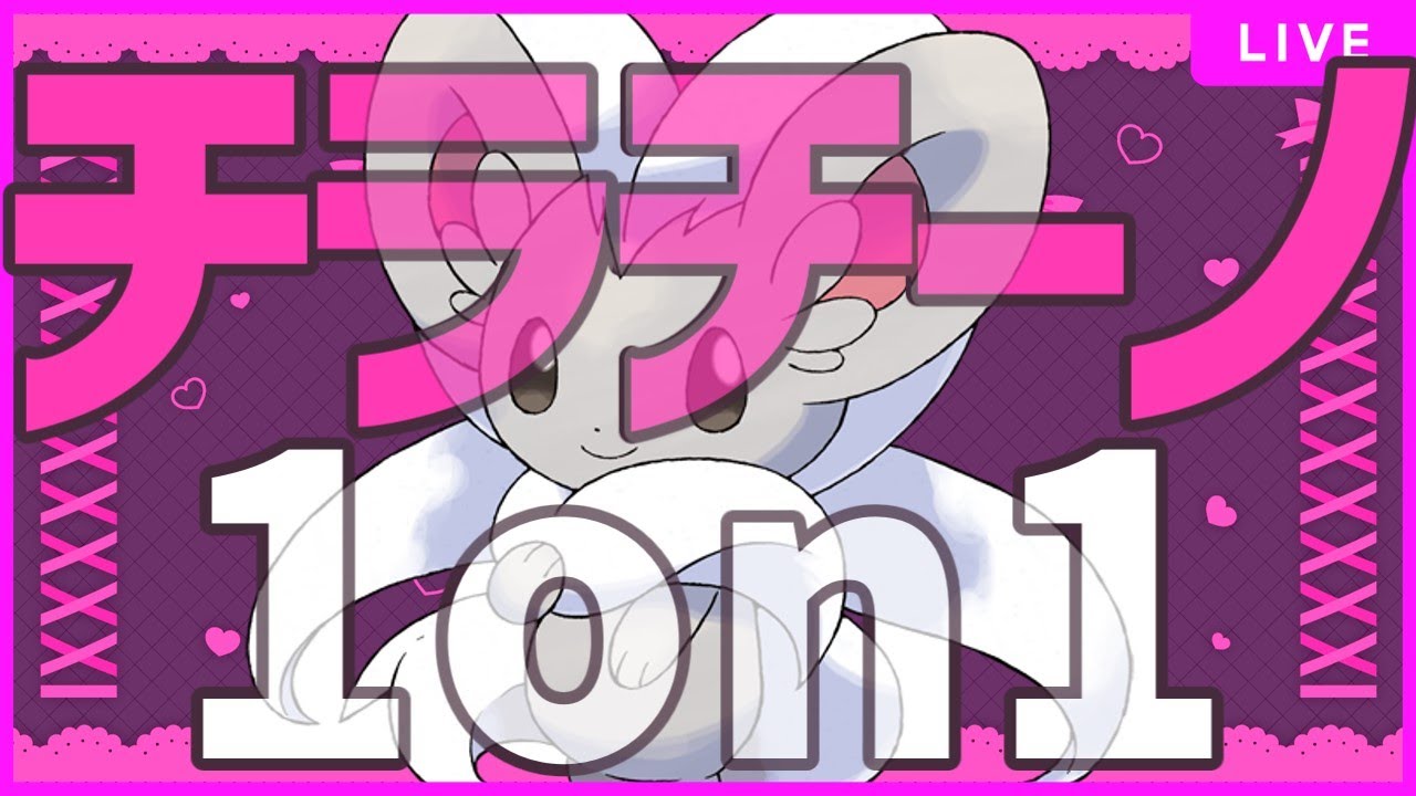 【ポケモンSV】仲間大会！可愛い可愛いチラチーノ1on1に出場します【生配信】