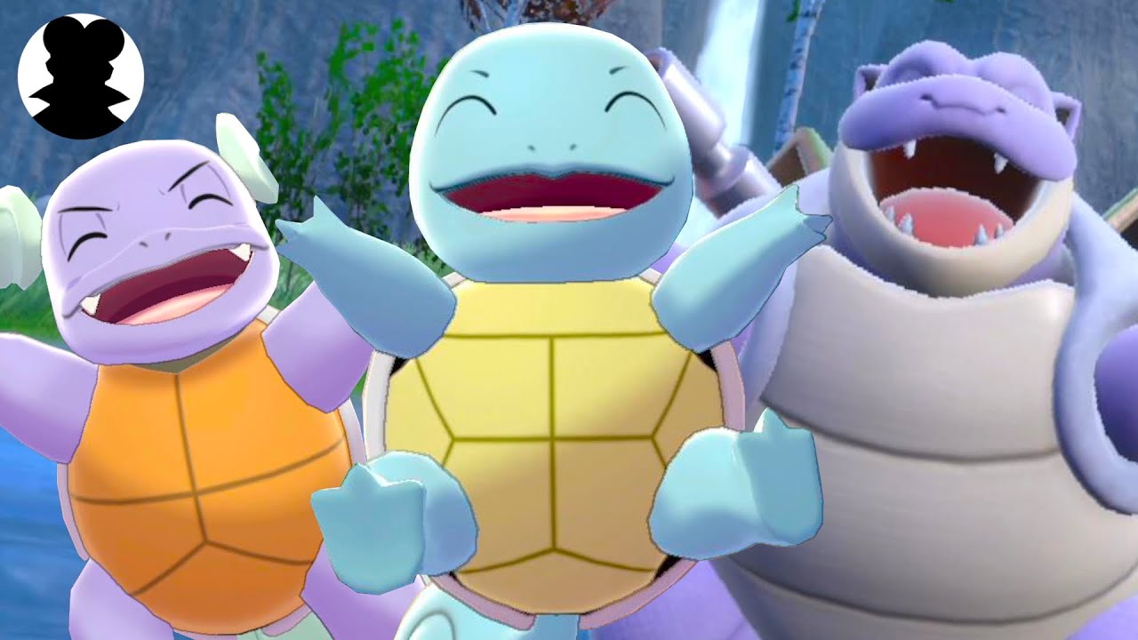 【ポケモンSV】色違いゼニガメ団と進化系カメール・カメックスのかわいいシーンをまとめ！