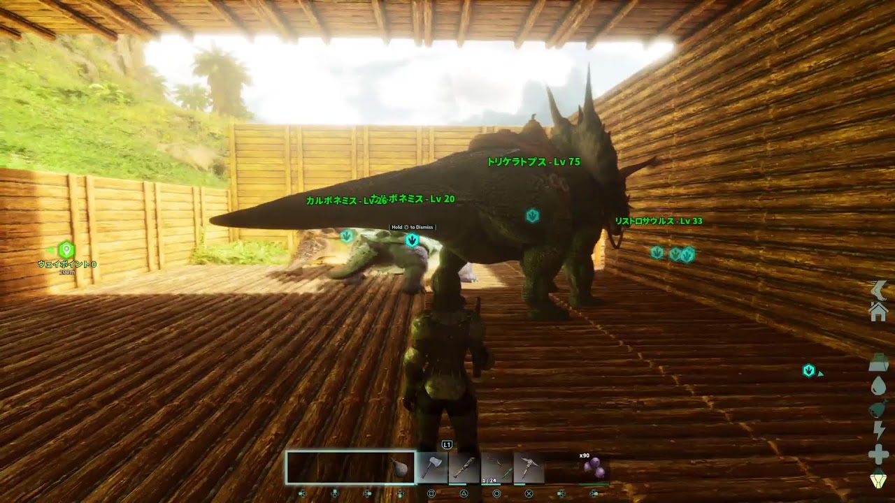 ＰＳ 5まったりARKやっとプテラてにいれた