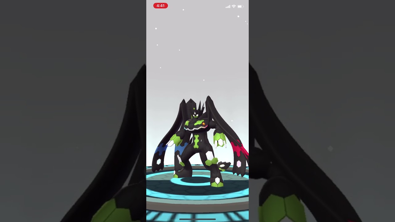 ジガルデ パーフェクトフォルム。#ポケモンGO #PokemonGo #ジガルデセル
