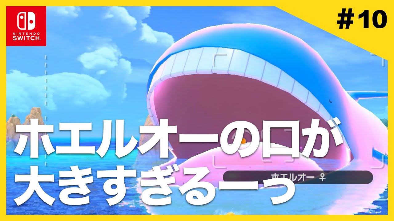 【ポケモンスナップ】ホエルオーの口が大きすぎるーっ #10【ポケットモンスター】親子ゲーム実況【ゆずそうチャンネル】