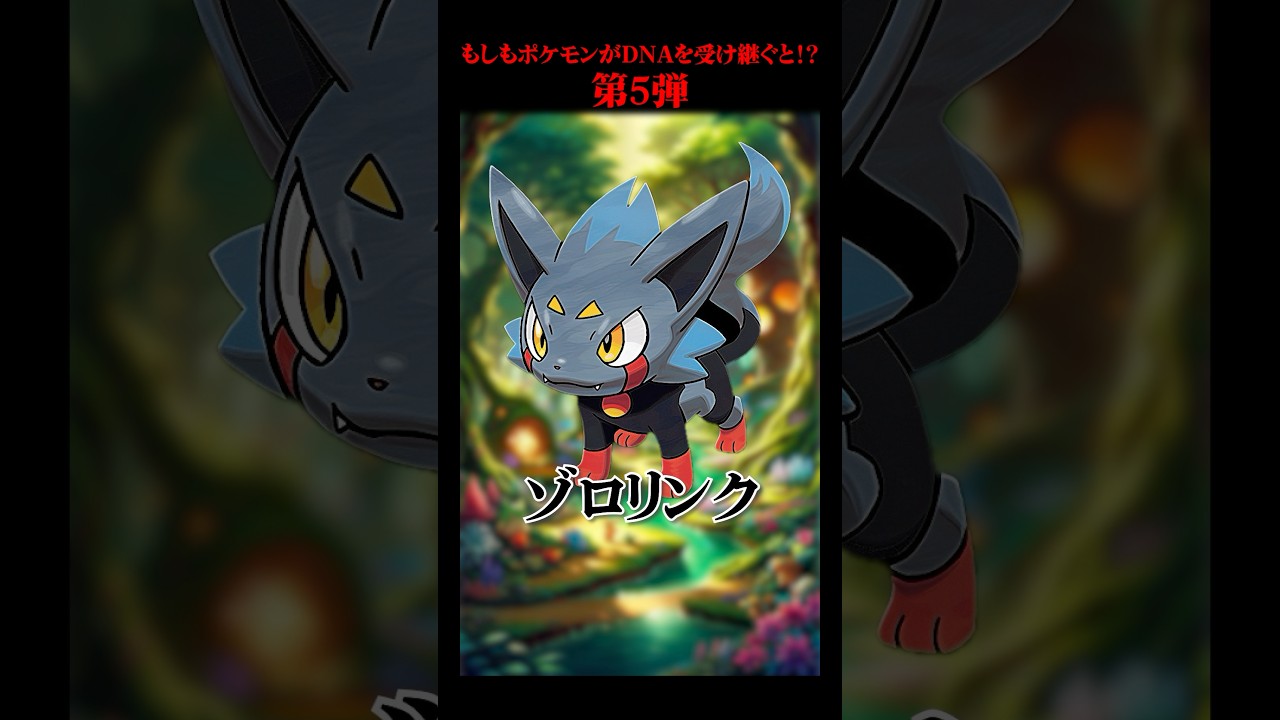 【もしポケモンのDNAが受け継いだら!?】ソルガレオとマルノームの子供がブサカワ!!  #ポケモン #ポケモンsv