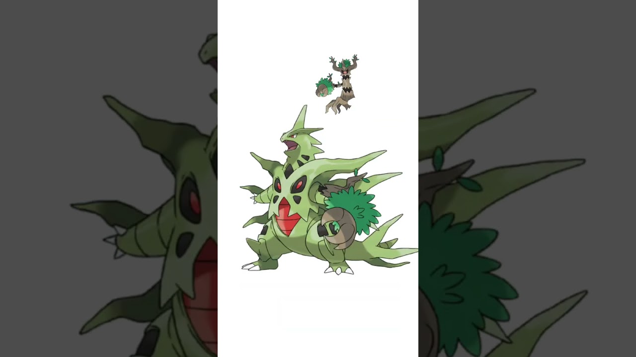 メガバンギラス＋オーロット合成。木のバケモノ　#ポケモンフュージョン #改造ポケモン  #伝説のポケモン #最強ポケモン #pokemon