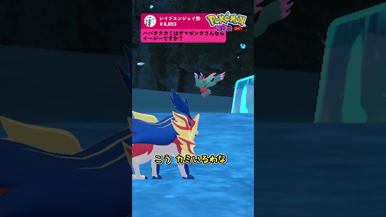 ハバタクカミの倒し方【盾井壮】 #ポケモンsv #ザマゼンタ