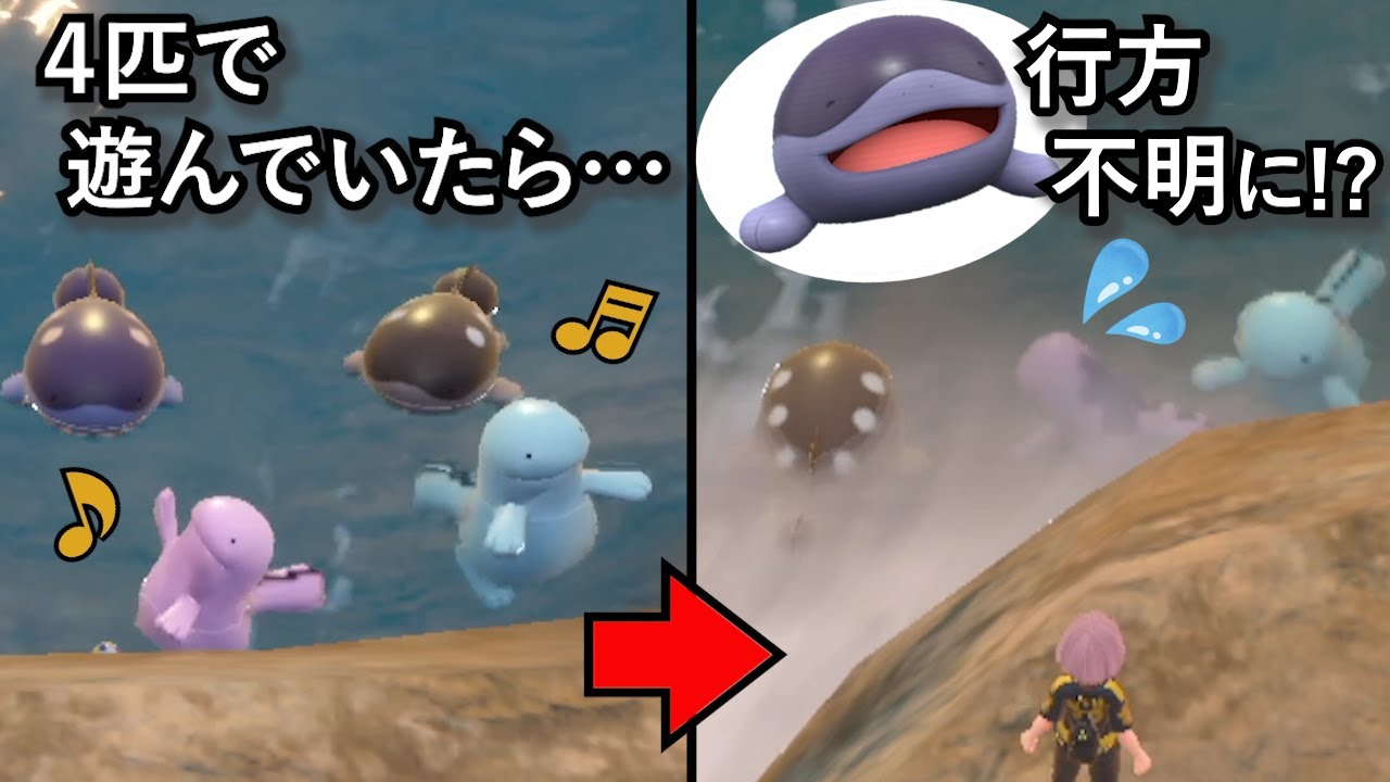 仲間が行方不明に！焦るヌオーとドオーたちが可愛い【ポケモンSV】