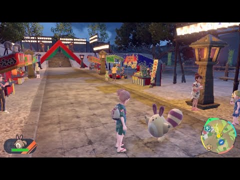 【ゼロの秘宝/碧の仮面】　色違いオタチを捕獲！オオタチに進化させる前にオタチとの思い出を沢山作ってきた🥹可愛すぎて困る〜！😻　【ポケモンSV/PokemonSV】