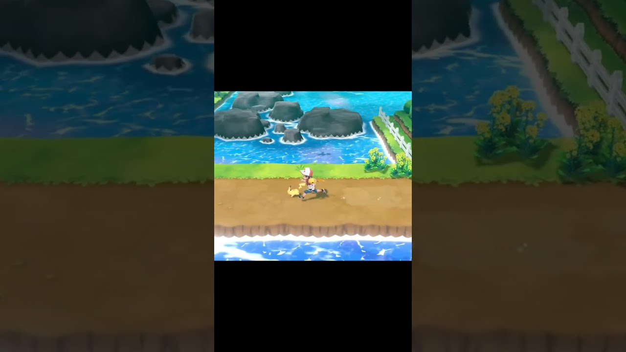 【ピカブイ】主人公の前を率先して歩くポケモンたち　#Shorts