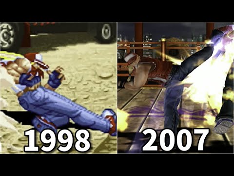 【餓狼伝説】テリー ファイヤーキック  -Evolution of Terry Bogard's Fire kick-【1998〜2007】