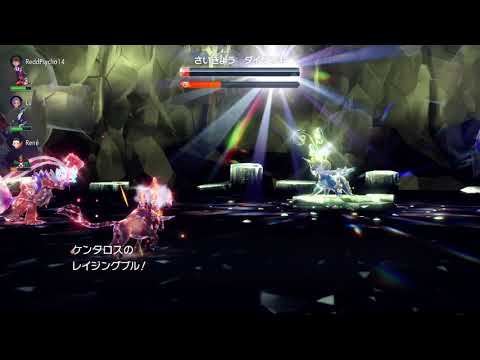 ポケモンSV／最強ダイケンキレイド対策①（野良）　ケンタロス火（レイジングブル、日本晴れ、守る、貝殻の鈴）
