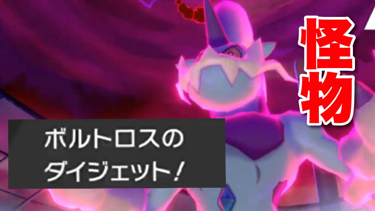 特攻種族値145の霊獣ボルトロスが最強！VS改造厨【ポケモン】【冠の雪原】