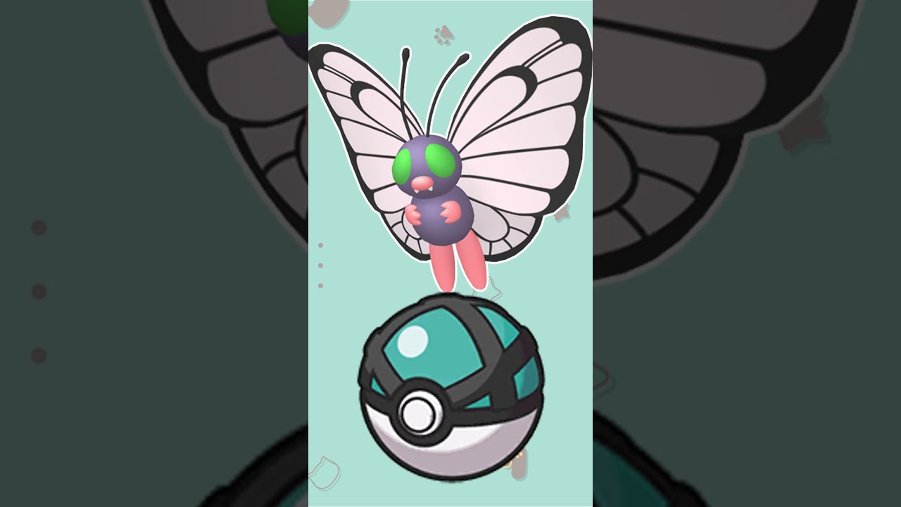 【オシャボ】色違いバタフリーみんなは何ボールに入れる？#shorts #ポケモンsv #ポケモンsv色違い   #pokémon