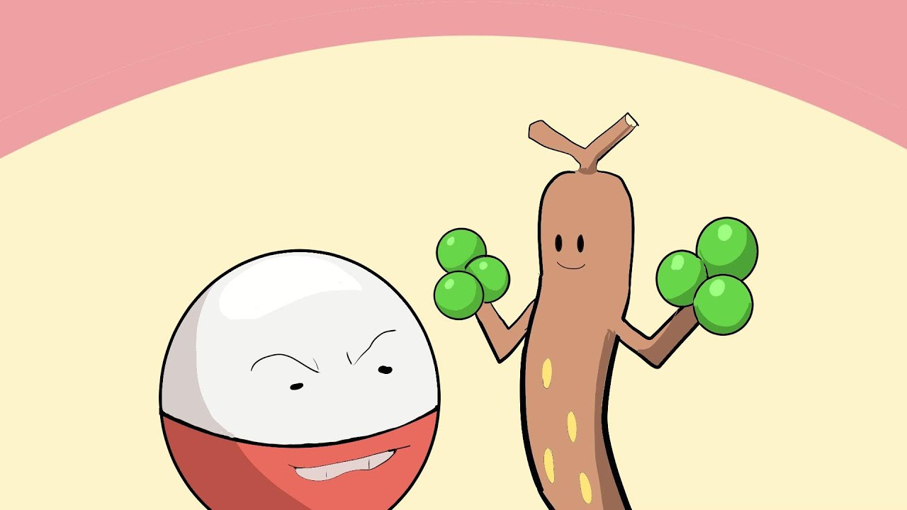 【ポプテピピック】ウソッキー「えいえい！　怒った？」　マルマイン「怒ってないよ？」