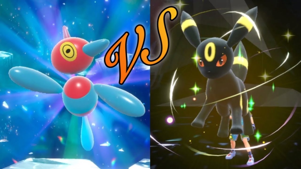 [ ソロ : 星6 ⭐︎⭐︎⭐︎⭐︎⭐︎⭐︎ ] ブラッキー VS ポリゴンＺ テラレイドバトル 英語版ポケモンSV